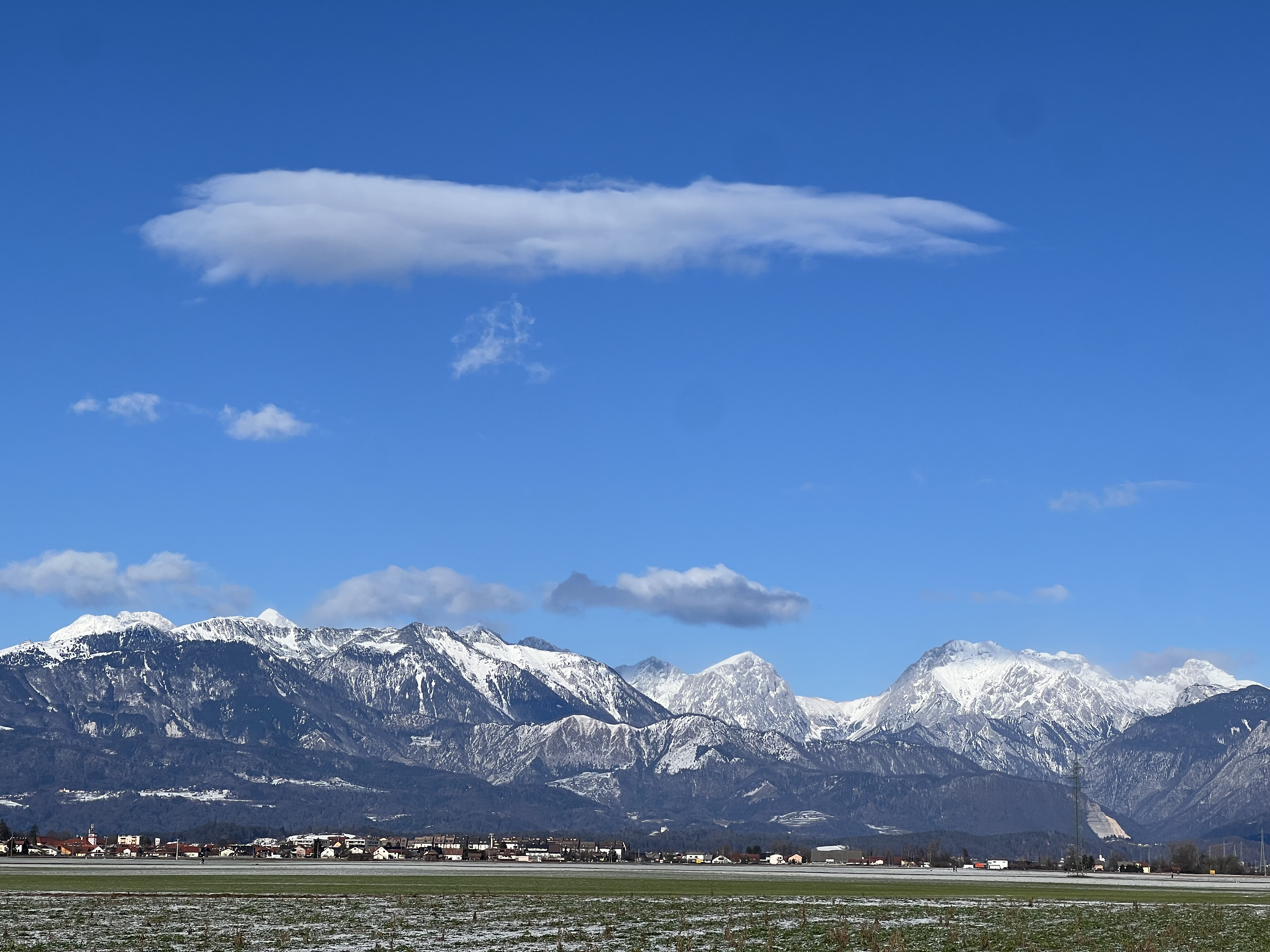 Mountain view from home